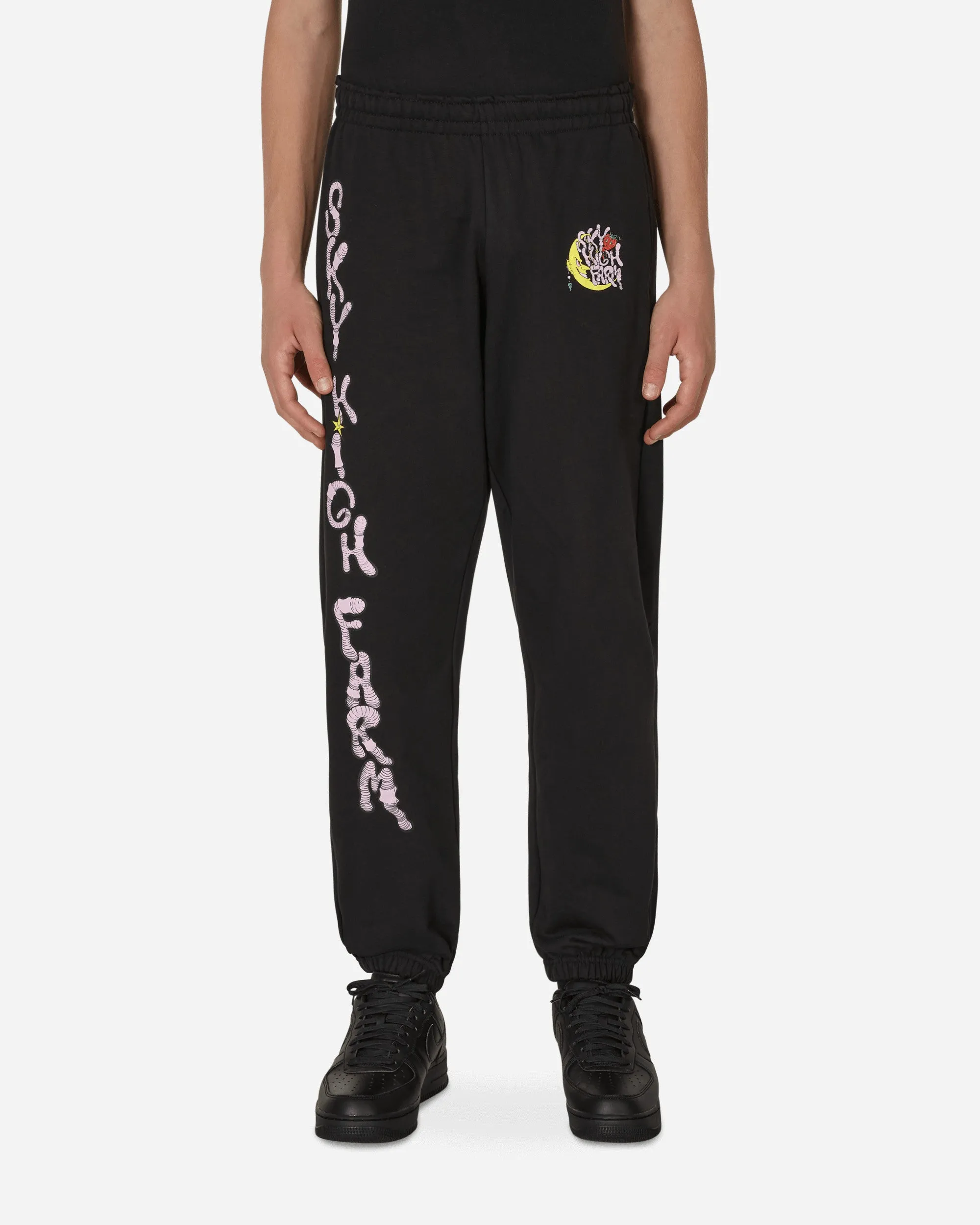 Will Sheldon Printed Sweatpants Black