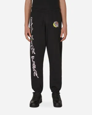 Will Sheldon Printed Sweatpants Black