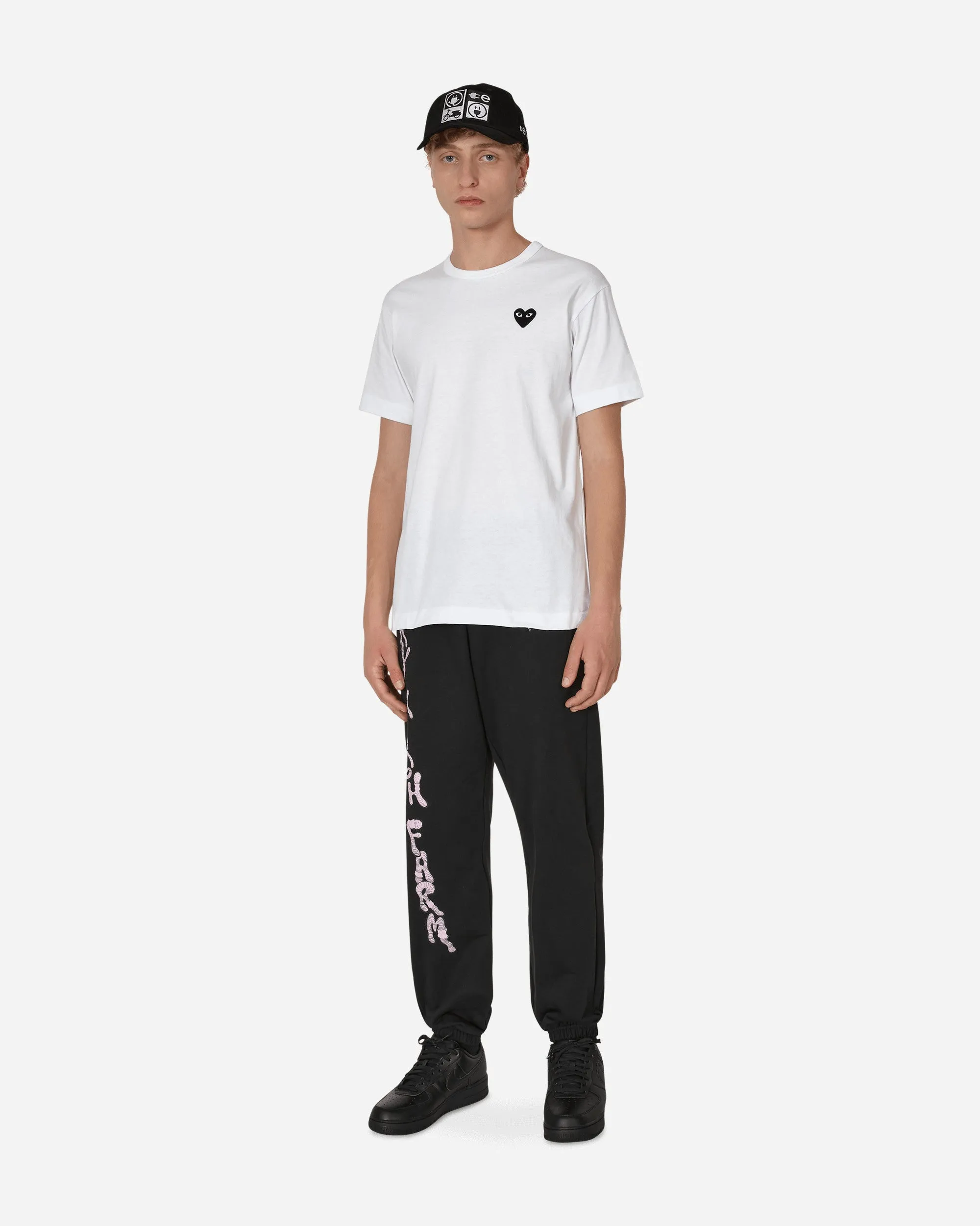 Will Sheldon Printed Sweatpants Black