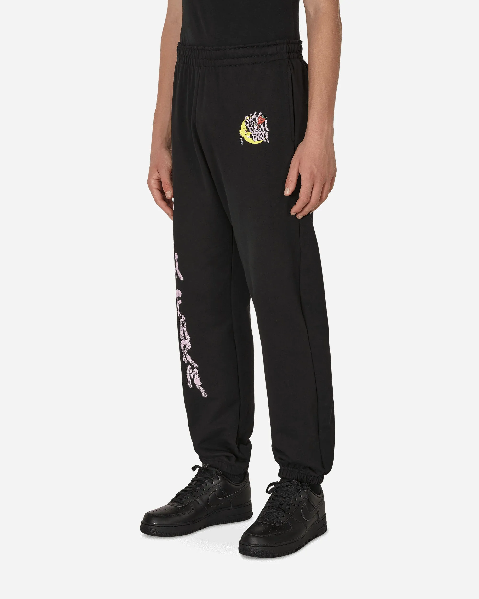 Will Sheldon Printed Sweatpants Black