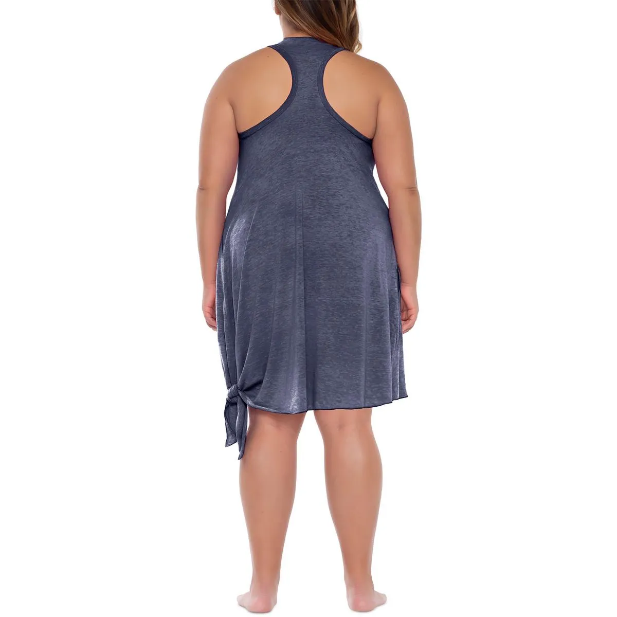 Womens Slub Dress Cover-Up