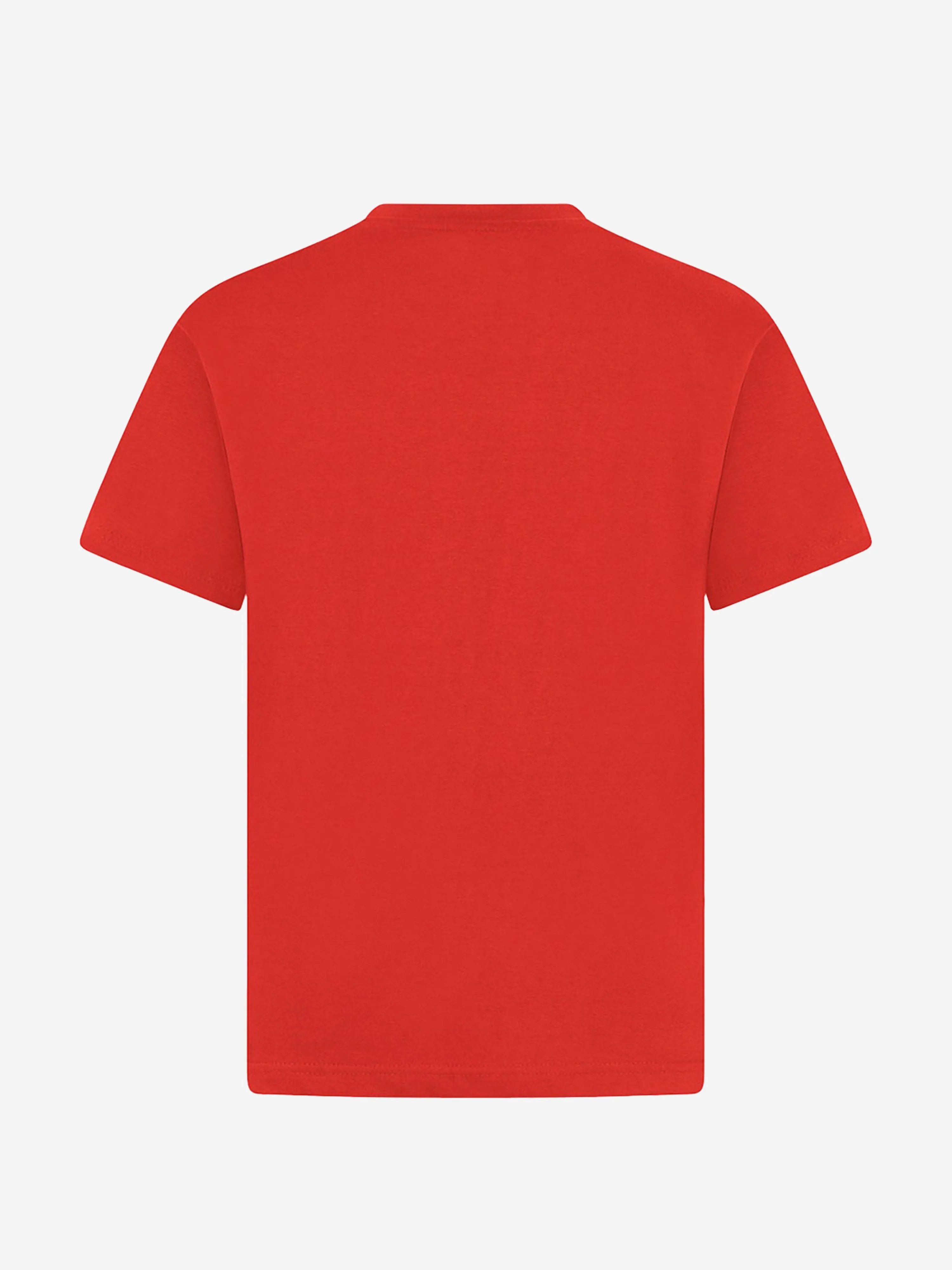 Zeco Kids School Crew Neck T-Shirt (Twin Pack) in Red