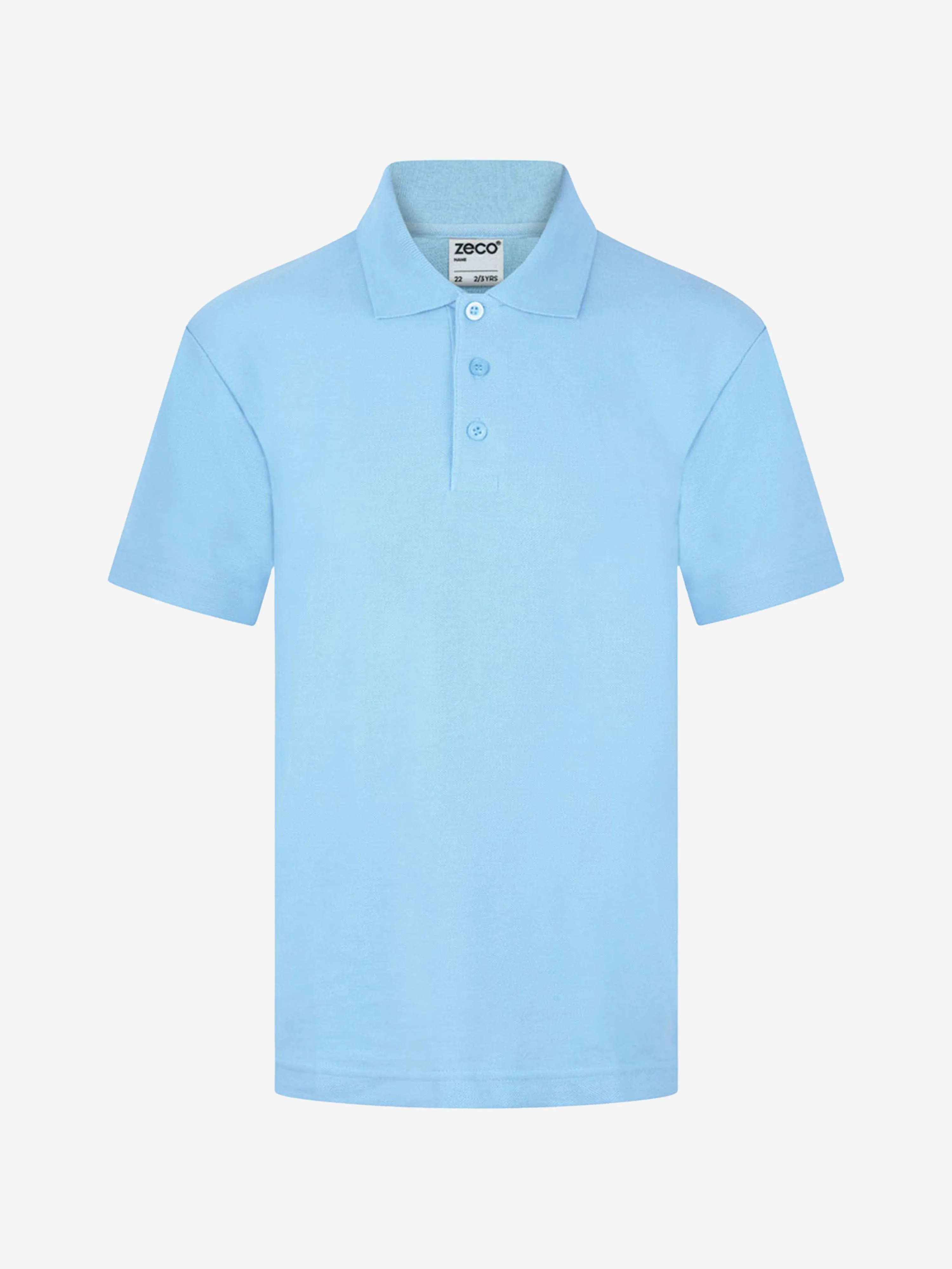 Zeco Kids School Polo Shirt in Blue