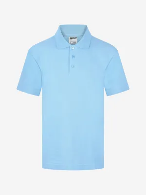 Zeco Kids School Polo Shirt in Blue