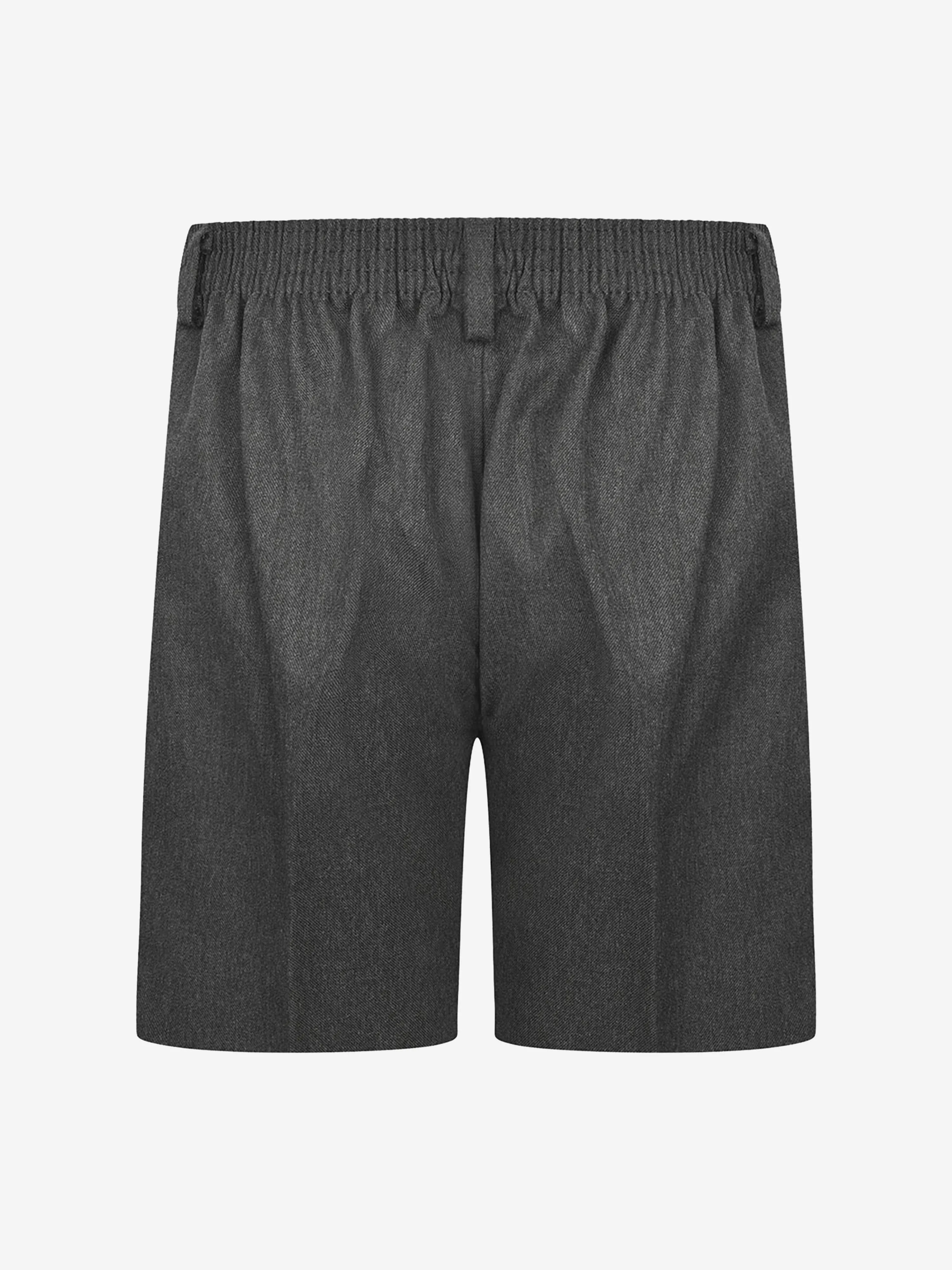 Zeco Kids School Sturdy Fit Shorts in Grey