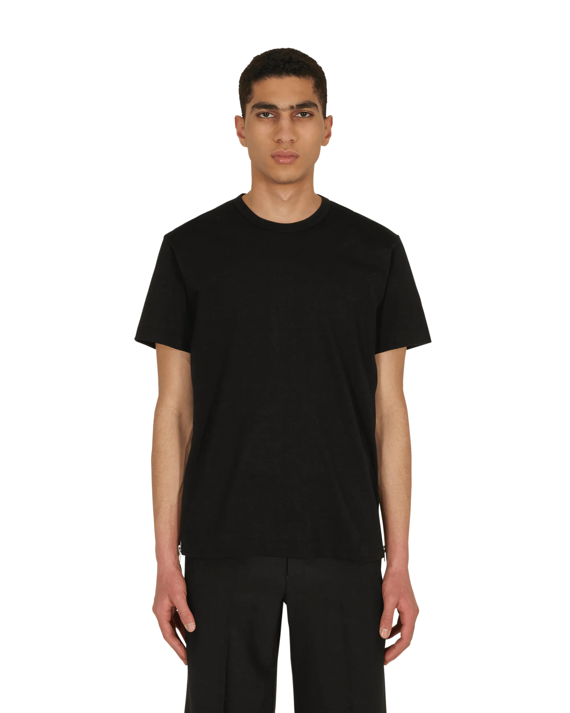 Zip T-Shirt Black